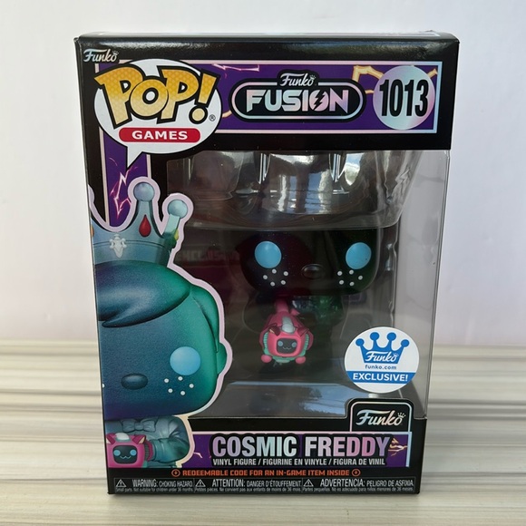 Funko Fusion POP Cosmic Freddy Funko Exclusive  #1013 New Ships with protector - Picture 1 of 7